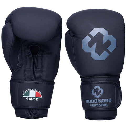 Boksehandsker - Budo Nord 'Endless Mexico' - Sort