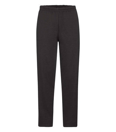 Joggingbukser - Fruit of the Loom - 'Classic' (Uden Elastik) - Sort