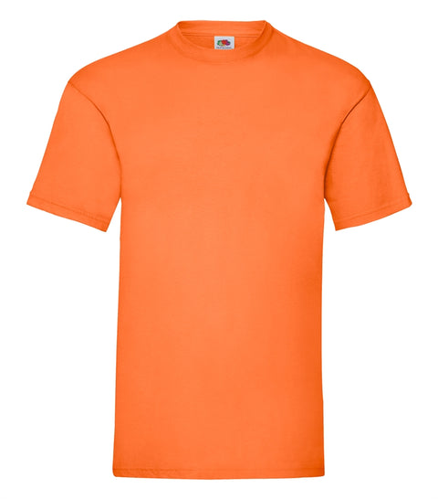 T-Shirt - Fruit of the Loom - 'Valueweight T' - Orange