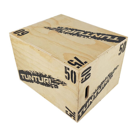Box Jump - Tunturi - '50cm x 60cm x 75cm' - Træ