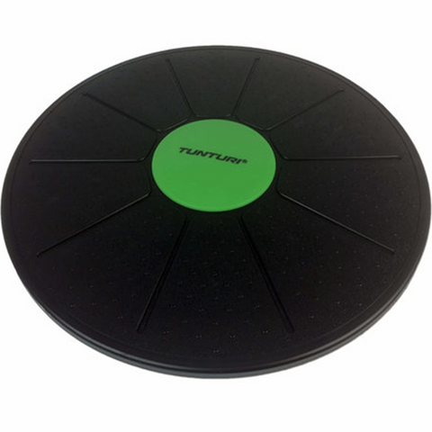 Balancebræt - Tunturi - 'Adjustable' - Sort-Grøn