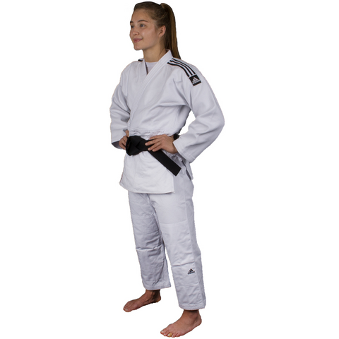 Judo Uniform - Adidas Judo - 'Champion 2.0' - Regular Fit - Hvid
