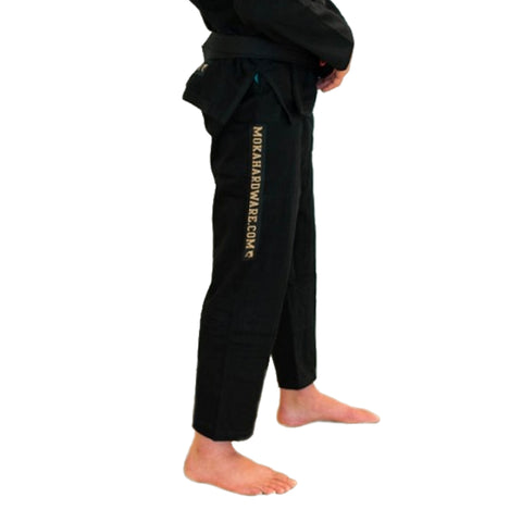 BJJ Bukser - Moka - Sort