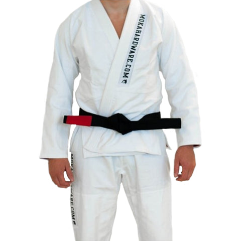 BJJ Gi - Moka - Simple - Hvid