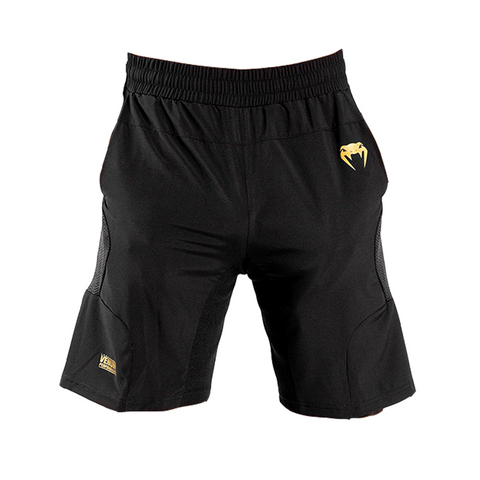 Training Shorts - Venum - 'G-Fit' - Sort-Guld