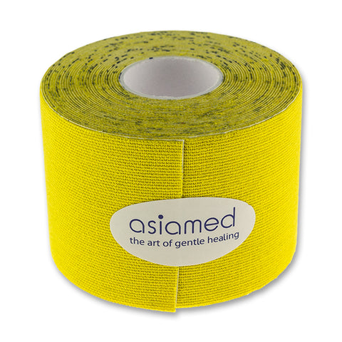 Kinesiologitape - Asiamed - 5cm x 5m - Gul