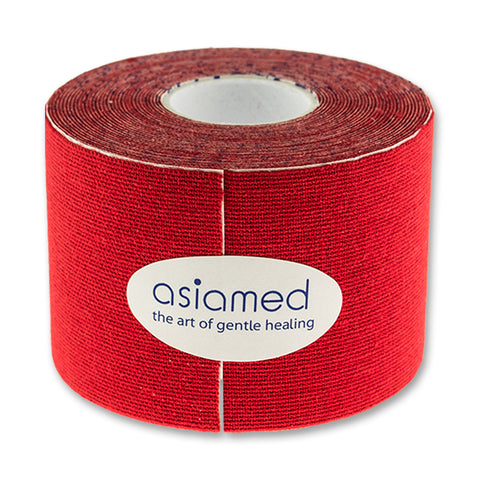 Kinesiologitape - Asiamed - 5cm - Rød