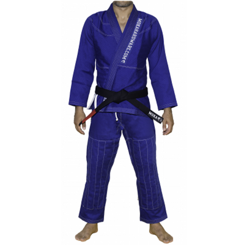 BJJ Gi - Moka - Simple - Blå