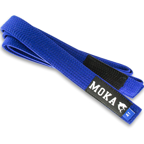 BJJ Bælte - Moka - Blå
