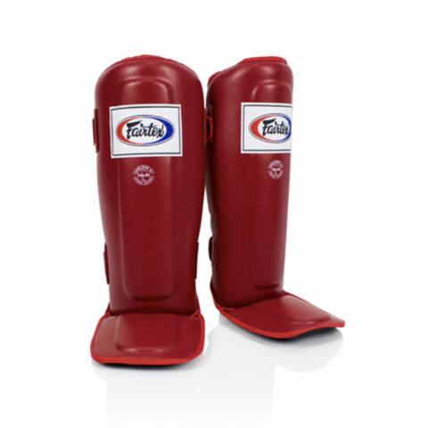 Benbeskytter - Fairtex - 'SP3' - Rød