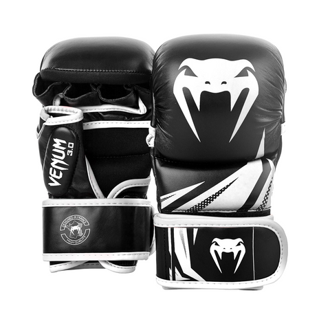 MMA Sparringshandsker - Venum - 'Challenger 3.0' - Sort-Hvid