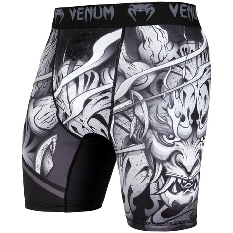 Shorts - Venum - Devil Vale Tudo Shorts - Sort/Hvid