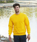 Trøje - Fruit of the Loom - 'Crewneck' - Lyseblå
