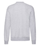 Trøje - Fruit of the Loom - 'Crewneck' - Grå