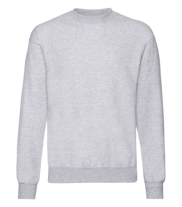 Trøje - Fruit of the Loom - 'Crewneck' - Grå