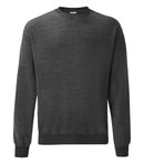 Trøje - Fruit of the Loom - 'Crewneck' - Mørkegrå