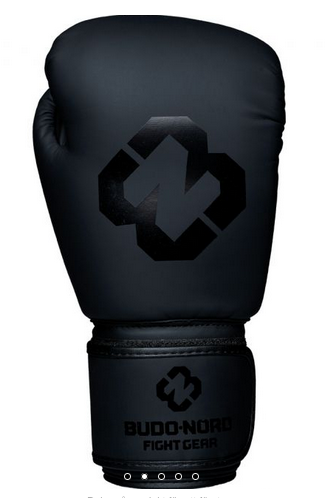 Boksehandsker - Budo Nord - Cross, Sort