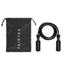 Sjippetov - Fairtex 'ROPE3' - Sort