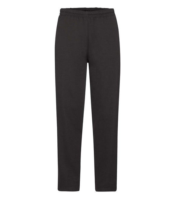 Joggingbukser - Fruit of the Loom - 'Classic' (Uden Elastik) - Sort