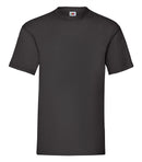 T-Shirt - Fruit of the Loom - 'Valueweight T' - Sort
