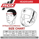 Boksehjelm - RDX - Grill T1 - Sort