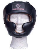 Boksehjelm - Budo Nord - Full Face, Sort