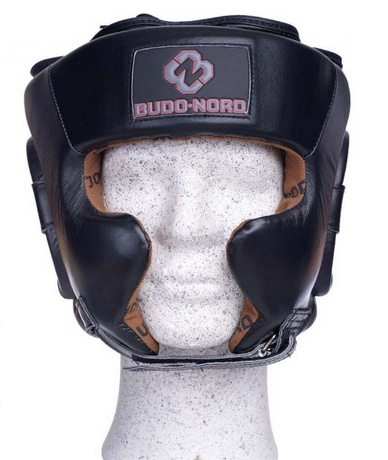 Boksehjelm - Budo Nord - Sparring, Sort