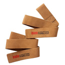 Trækrem - Budo & Fitness lifting strap - læder - brun