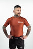 Rash Guard - Nippon Sport - 'Short sleeves' - Brun