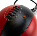 Gulv til loft bold - Super Pro double end ball - sort-rød
