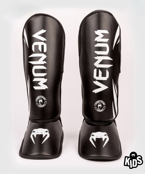 Benbeskytter - Venum 'Challenger Kids' - sort/hvid