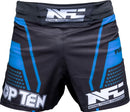 MMA Shorts - TOP TEN - 'NFC' - Blå