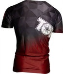 Rash Guard - TOP TEN - 'PRISM' - Rød