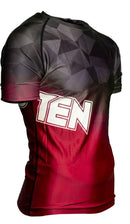 Rash Guard - TOP TEN - 'PRISM' - Rød