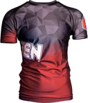 Rash Guard - TOP TEN - 'PRISM' - Rød