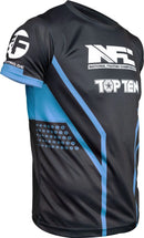 T-Shirt - TOP TEN - 'NFC' - Sort-Blå