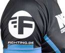 T-Shirt - TOP TEN - 'NFC' - Sort-Blå