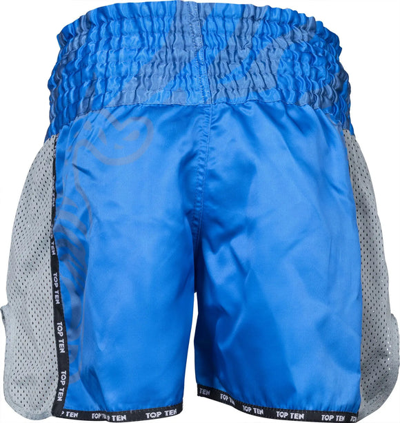 Muay Thai Shorts - TOP TEN - 'Patchara' - Blå