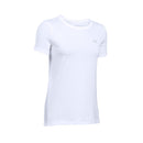 Dame Funktionstrøje - Under Armour - Heat Gear Armour - Kortærmet - Hvid