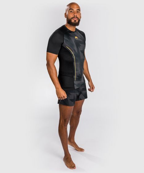 Rashguard - Venum - Razor - Korte ærmer - Sort/Guld