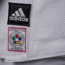Judo Uniform  - Adidas Judo - 'Champion 2.0' - Slim Fit - Hvid