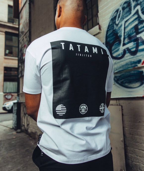T-Shirt - Tatami Fightwear - 'Athlete' - Hvid