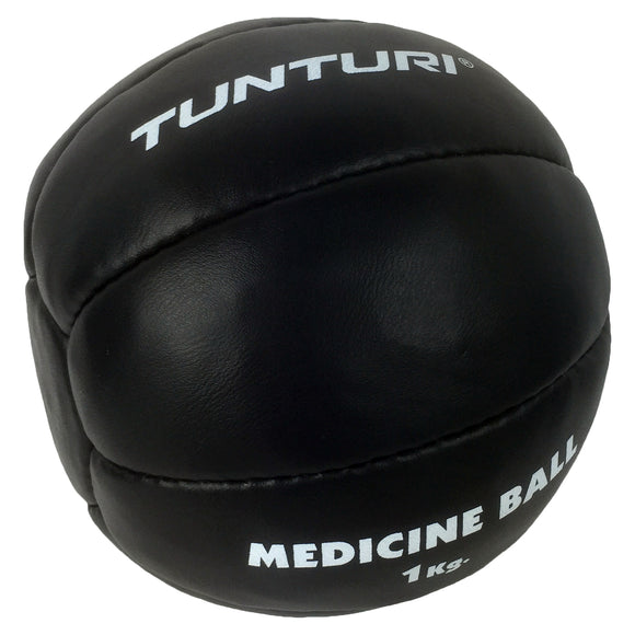 Medicinbold - Tunturi - Læder - Sort