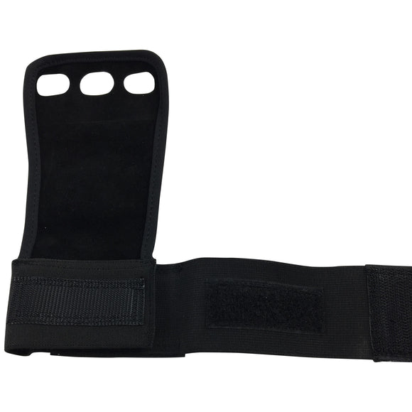 Grips - Tunturi - '3-Hole' - Læder - Sort