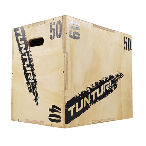 40-50-60cm - Tunturi - 'Tunturi Plyo Box træ