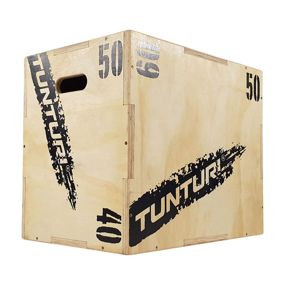 40-50-60cm - Tunturi - 'Tunturi Plyo Box træ