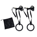 Gymnastics Rings - Tunturi - '23cm x 28mm' - Sort
