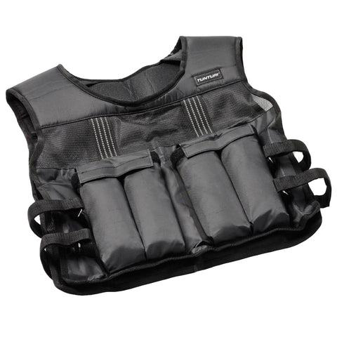 Vægtvest - Tunturi - 10 KG - Sort
