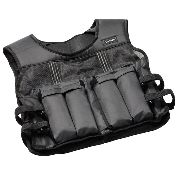 Vægtvest - Tunturi - 10 KG - Sort