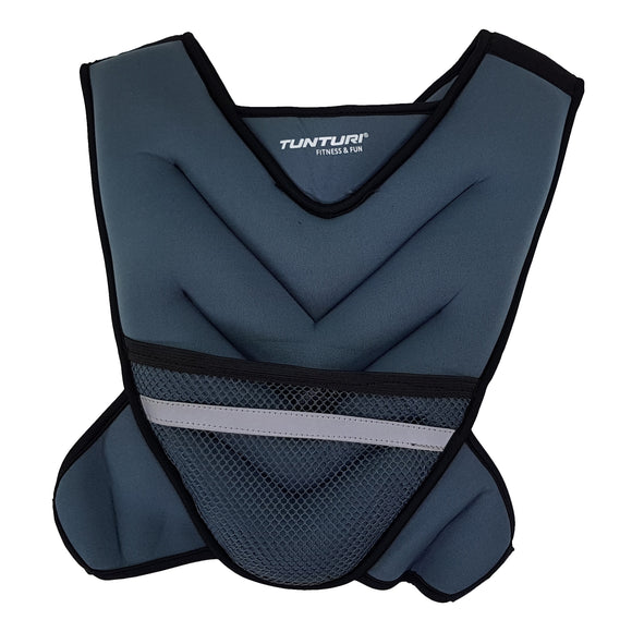 Vægtvest - Tunturi - 5 KG - Sort